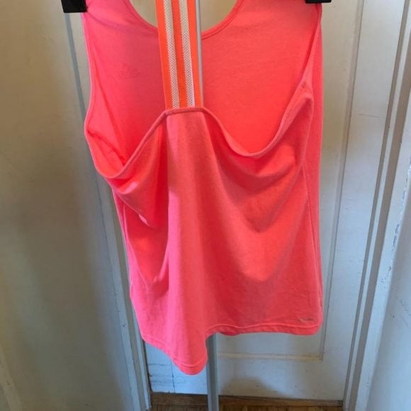 Adidas Salmon Colored  Workout Top - Picture 3 of 3